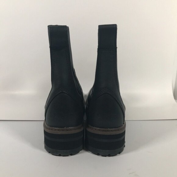 LL Bean Camden Hill Chelsea Black Pull On Boots Womens US 10M UK 8 EU 40.5 - Picture 5 of 16